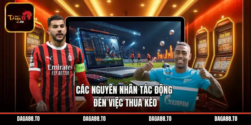 Các nguyên nhân tác động đến việc thua kèo