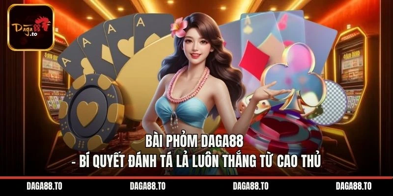 Bài Phỏm Daga88 - Bí Quyết Đánh Tá Lả Luôn Thắng Từ Cao Thủ