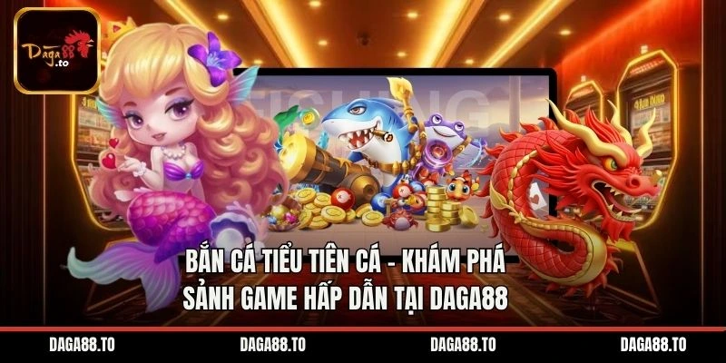 Bắn Cá Tiểu Tiên Cá - Khám Phá Sảnh Game Hấp Dẫn Tại Daga88
