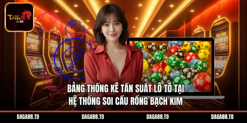 Bảng thống kê tần suất lô tô tại hệ thống soi cầu rồng bạch kim