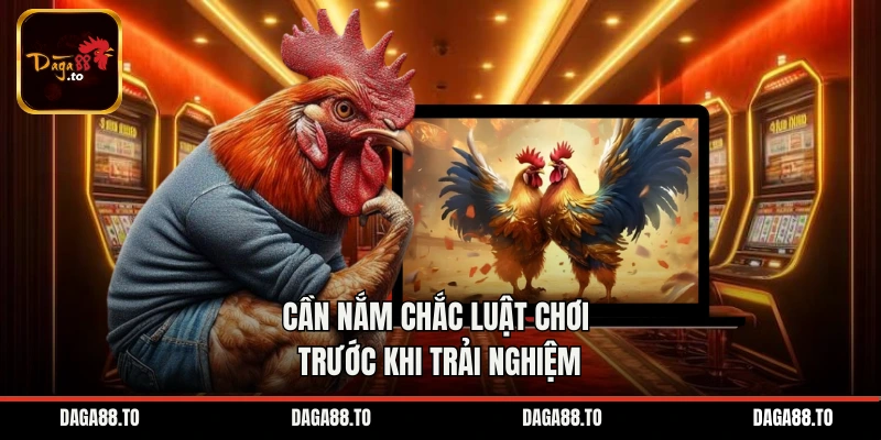 Cần nắm chắc luật chơi trước khi trải nghiệm