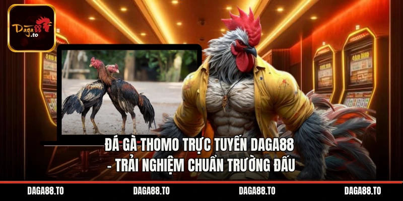 Đá Gà Thomo Trực Tuyến Daga88 - Trải Nghiệm Chuẩn Trường Đấu