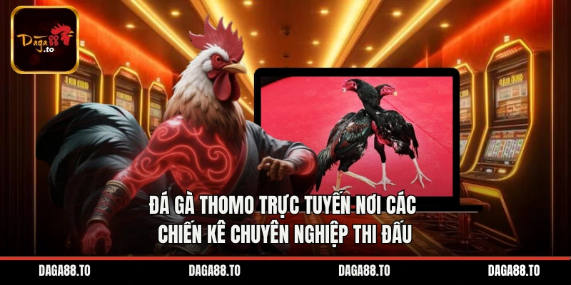 Đá gà Thomo trực tuyến nơi các chiến kê chuyên nghiệp thi đấu