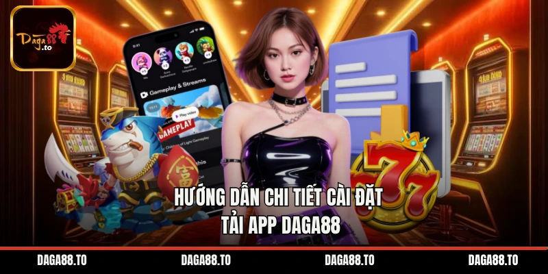 Hướng dẫn chi tiết cài đặt tải app Daga88
