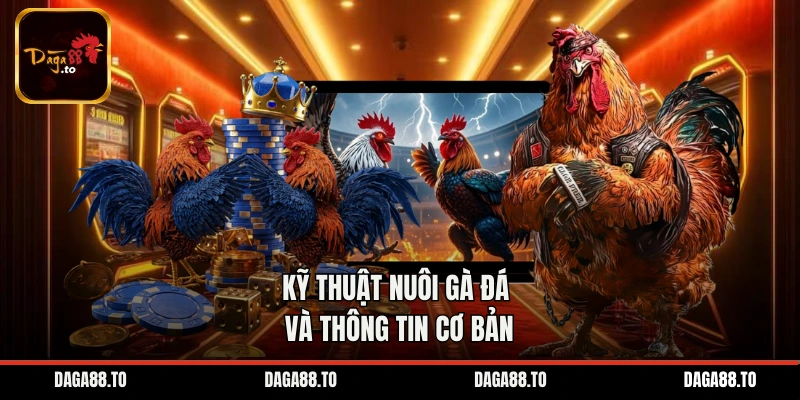 Kỹ thuật nuôi gà đá và thông tin cơ bản