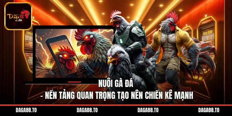 Nuôi Gà Đá – Nền Tảng Quan Trọng Tạo Nên Chiến Kê Mạnh