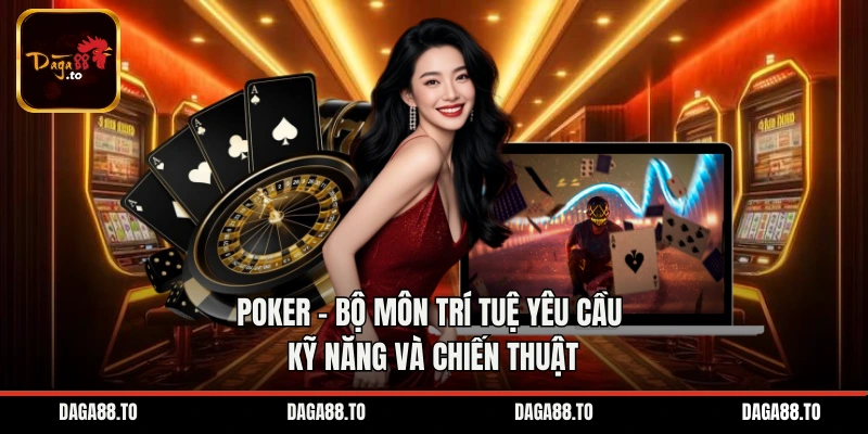 Poker – Bộ Môn Trí Tuệ Yêu Cầu Kỹ Năng Và Chiến Thuật