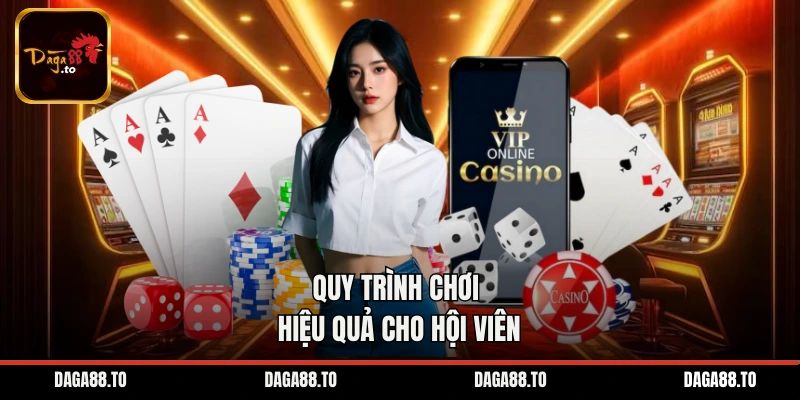 Quy trình chơi hiệu quả cho hội viên